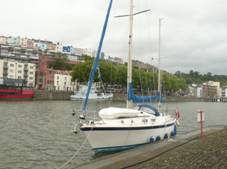 Aremiti in Bristol Marina